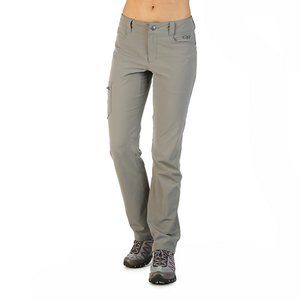 Women's size 6 Ferrosi hiking pants (pewter grey)
